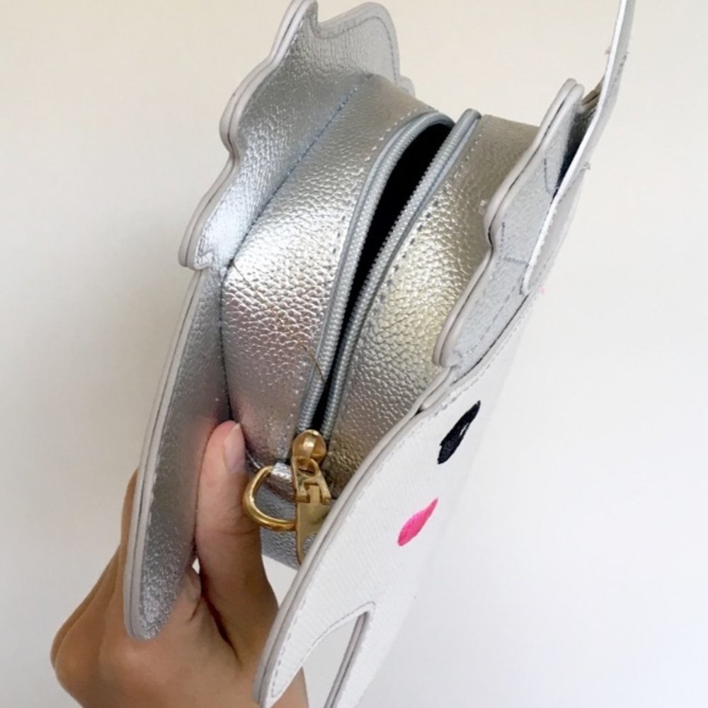 Unicorn Holo Holographic Silver Hologram Crossbody - Picture 2 of 8